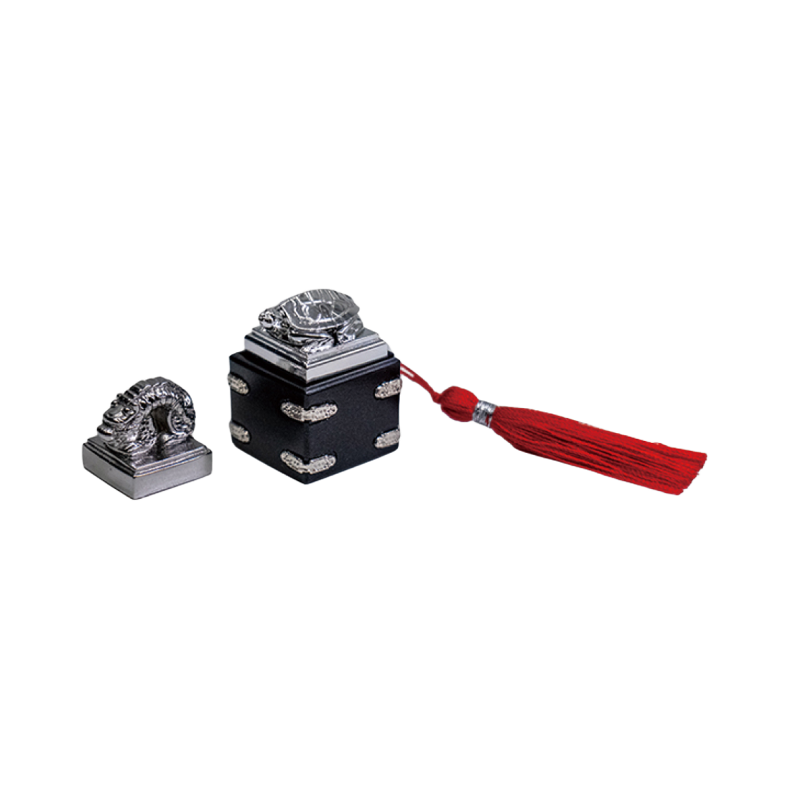 뮷즈 국새 키캡 키링 실버 (2개 세트)(MU:DS National Seal Keycap Keyring Silver (Set of 2))