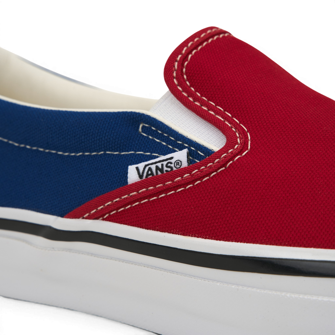 반스 x 엔지니어드 가먼츠 클래식 슬립온 98 레드(Vans x Engineered Garments Classic Slip-On 98 Red) - 7