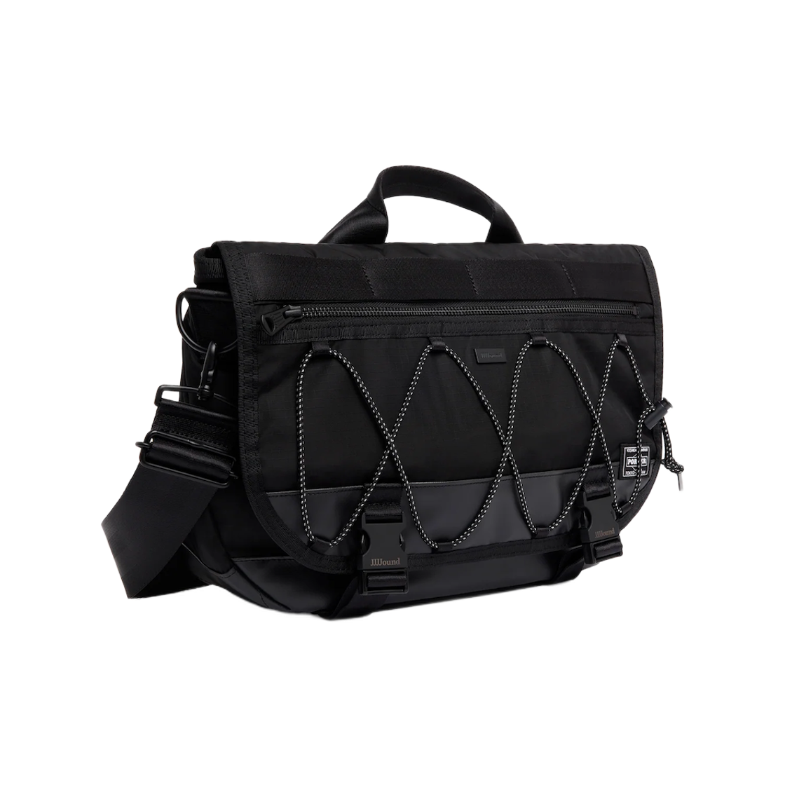포터 x JJJ자운드 나일론 메신저백 블랙(Porter x JJJJound Nylon Messenger Bag Black) - 2
