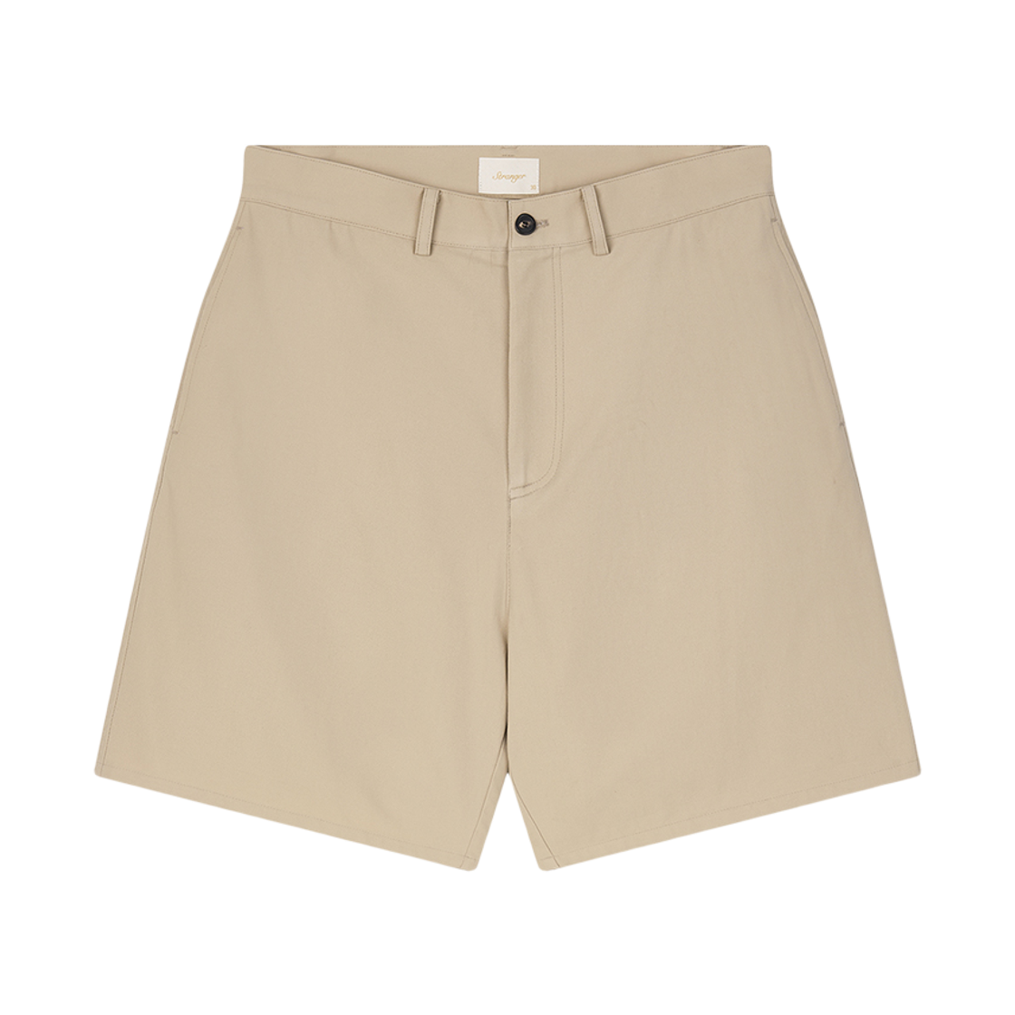스트레인저 클래식 핏 치노 코튼 반바지 베이지(Stranger Classic Fit Chino Cotton Shorts (Beige))
