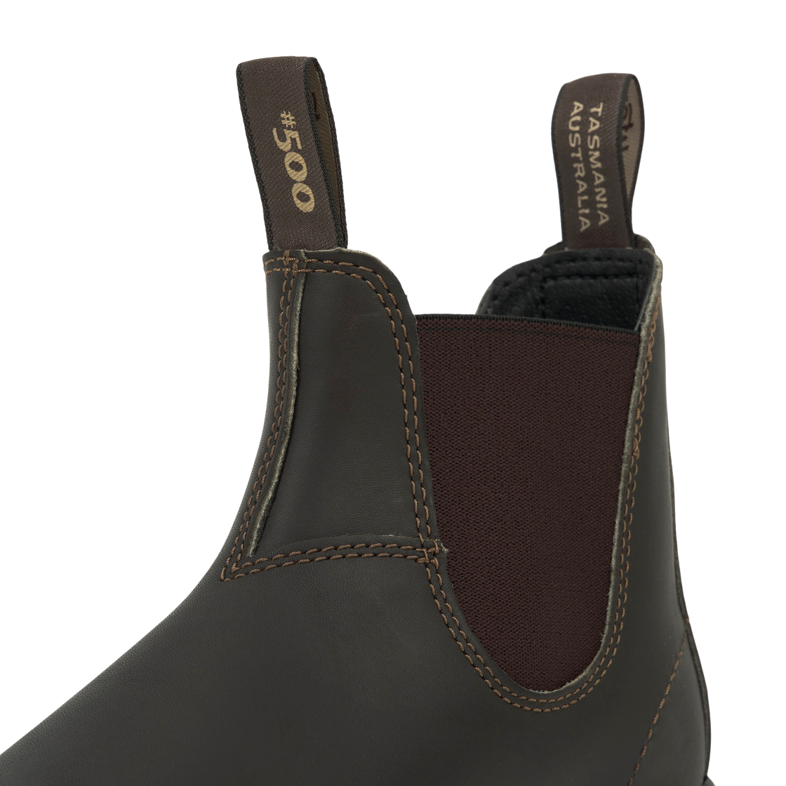 블런드스톤 오리지널 500 첼시 부츠 스타우트 브라운(Blundstone Original 500 Chelsea Boots Stout Brown) - 7