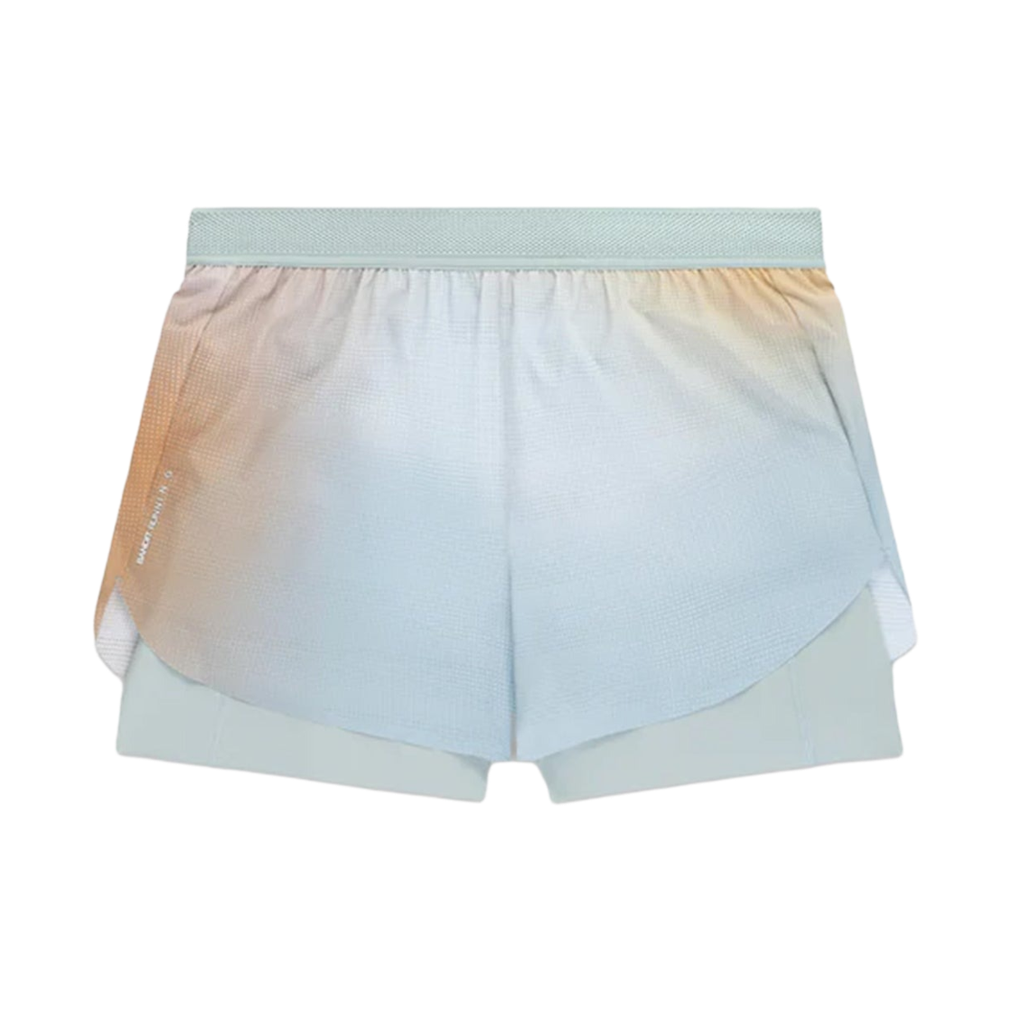 밴딧 러닝 쿨그리드 투인원 런 쇼츠 라군 멀티(Bandit Running Coolgrid 2-In-1 Run Shorts Lagoon Multi)