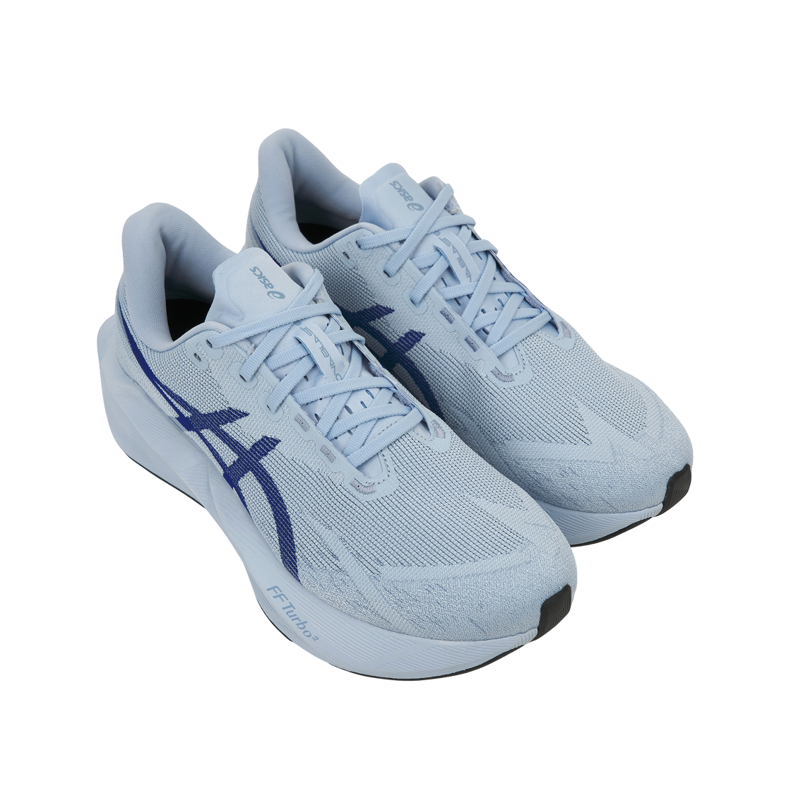 아식스 노바블라스트 6 솔리드 에어 프루시안 블루 - 2E 와이드(Asics Novablast 6 Solid Air Prussian Blue - 2E Wide) - 4