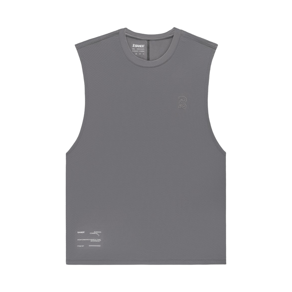밴딧 러닝 마이크로메시 런 탱크 슬레이트(Bandit Running Micromesh Run Tank Slate)