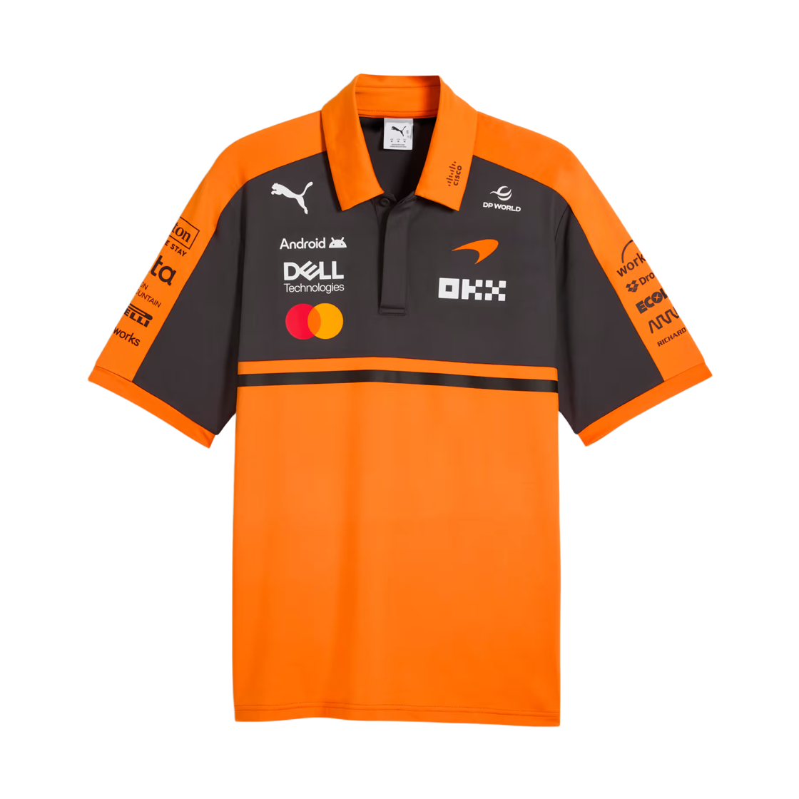 맥라렌 x 푸마 마스터카드 F1 팀 레플리카 폴로 파파야(McLaren x Puma Mastercard F1 Team Replica Polo Papaya)