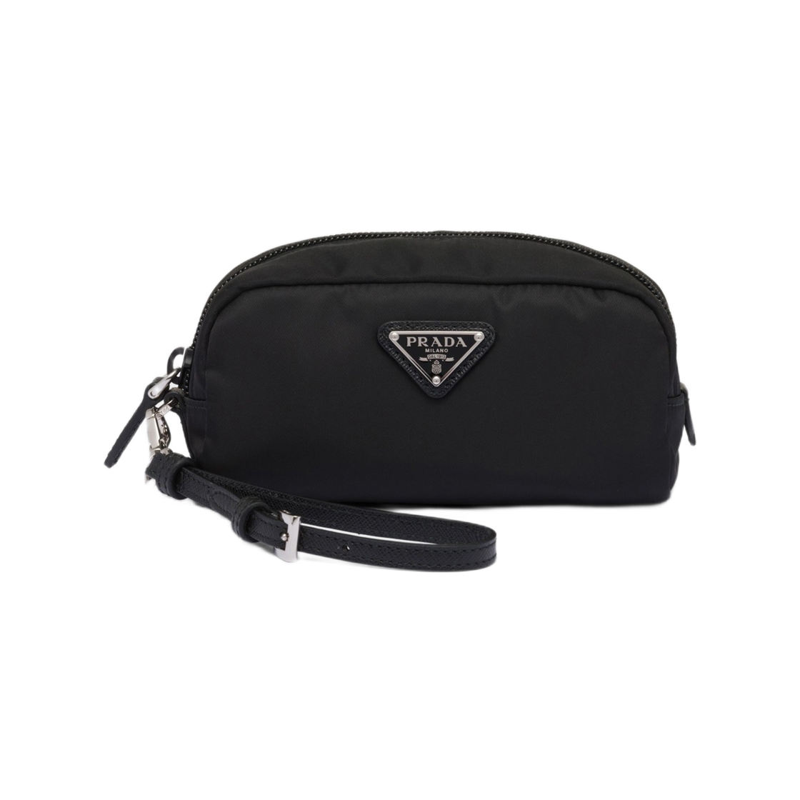 1NS175-R067-F0002 Prada Mini Re-Nylon Pouch Black