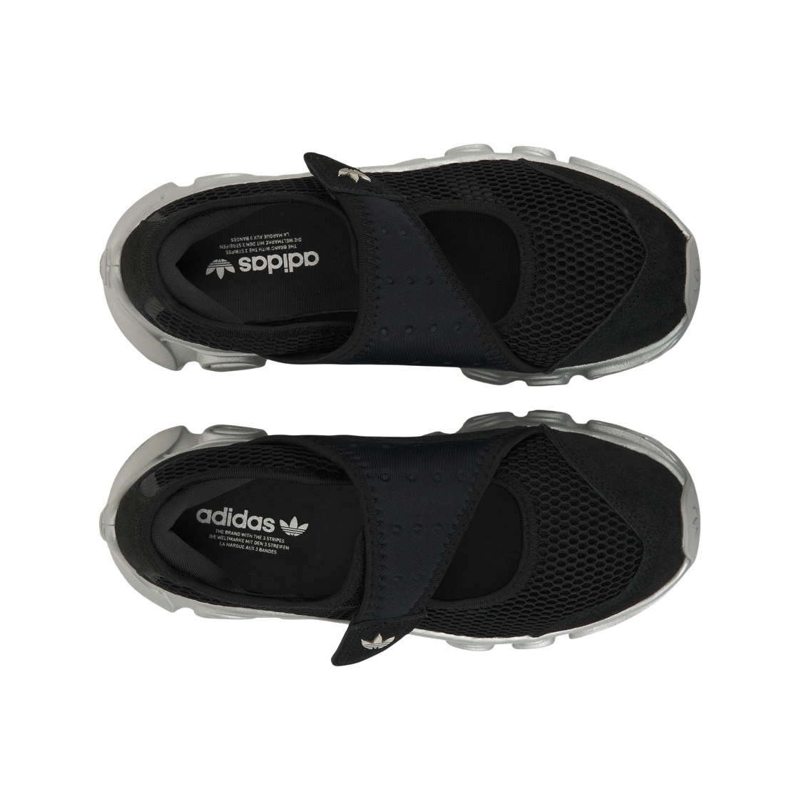 (W) 아디다스 아디폼 메가제인 코어 블랙 아이언 메탈릭((W) Adidas Adifom Megajane Core Black Iron Metallic) - 5