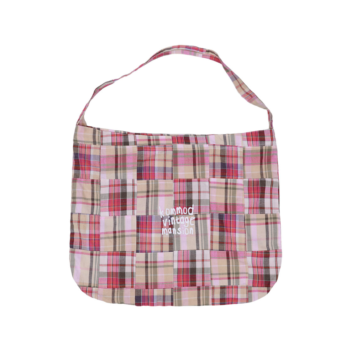 20260722_PATCHWORK ECO BAG PINK Kommod Vintage Patchwork Eco Bag Pink