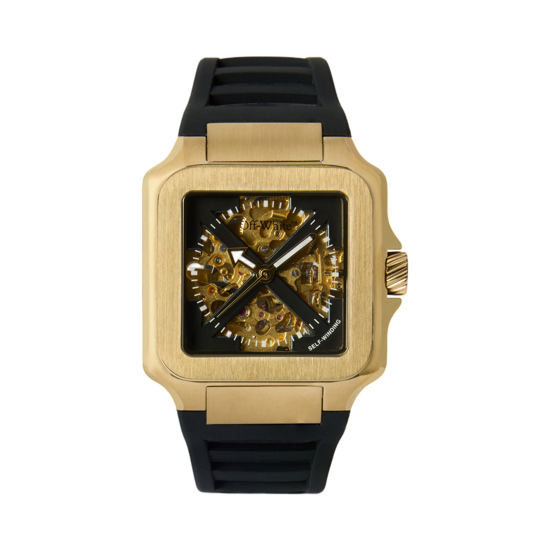 오프화이트 프로토 오토 워치 38mm 골드(Off-White Proto Auto Watch 38mm Gold)