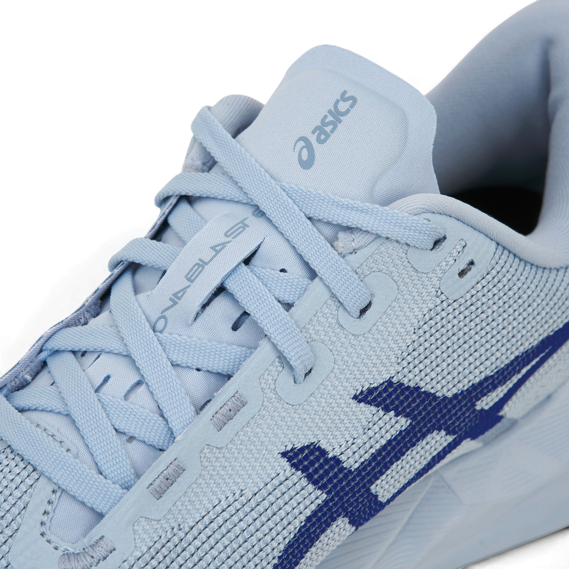 아식스 노바블라스트 6 솔리드 에어 프루시안 블루 - 2E 와이드(Asics Novablast 6 Solid Air Prussian Blue - 2E Wide) - 7
