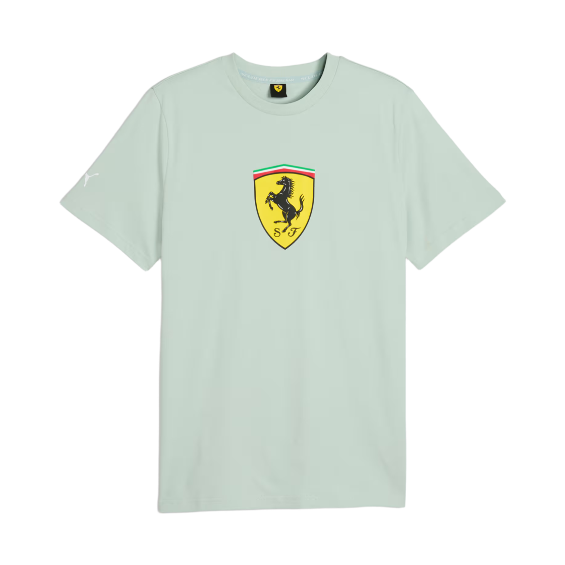 스쿠데리아 페라리 x 푸마 티셔츠 크렘 드 민트(Scuderia Ferrari x Puma T-Shirt Créme De Mint)