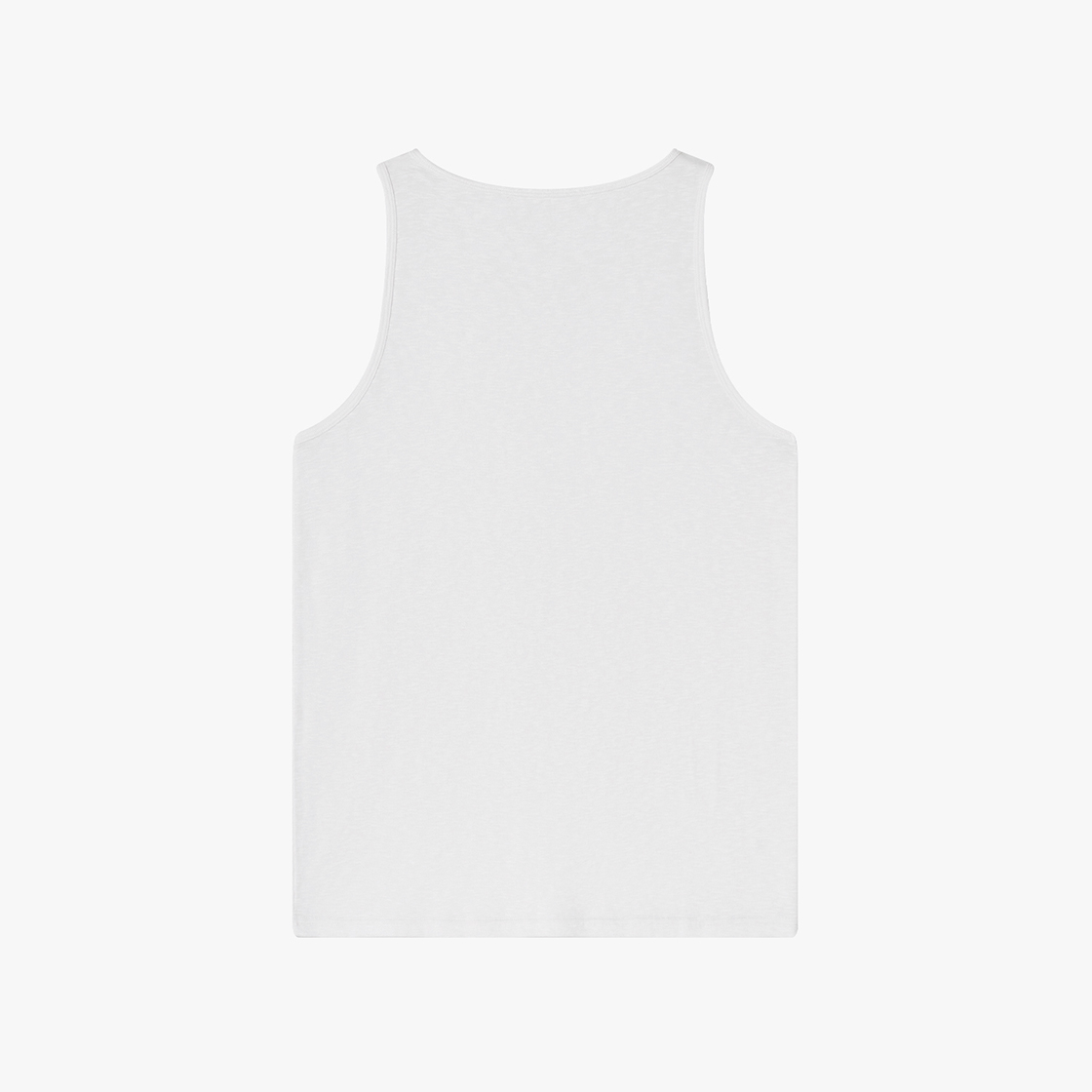 스트레인저 루즈 핏 코튼 탱크 탑 화이트(Stranger Loose Fit Cotton Tank Top (White)) - 2