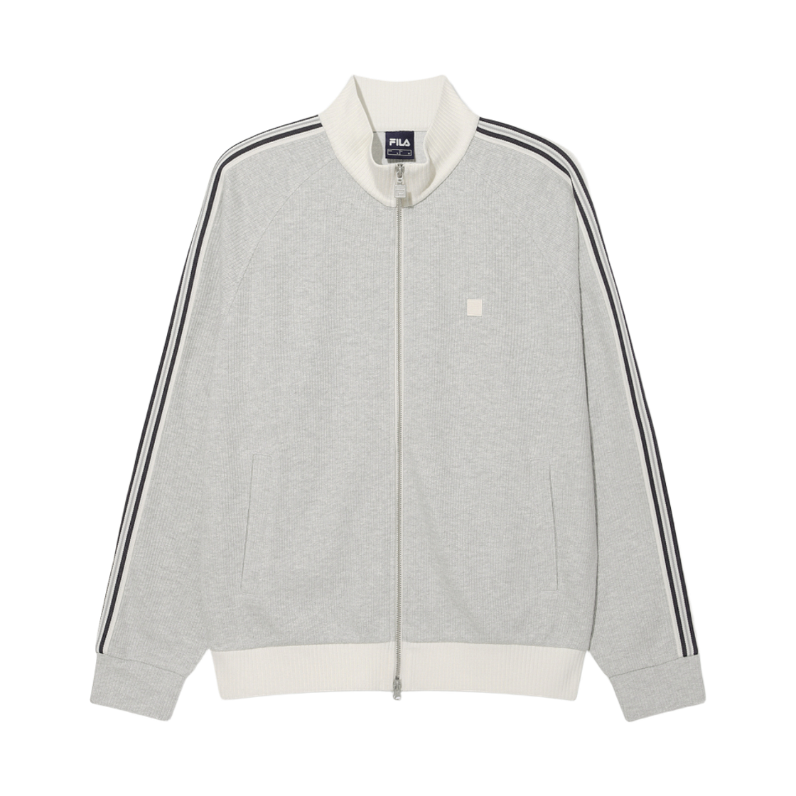[6% 적립] 휠라 1911 니트트랙 집업 그레이([6% 적립] FILA 1911 Knit Track Zip-up Gray) - 1