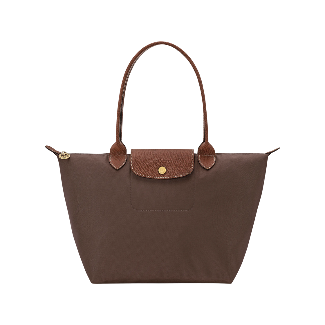 L2605089002 Longchamp Le Pliage Original M Shoulder Bag Mocha