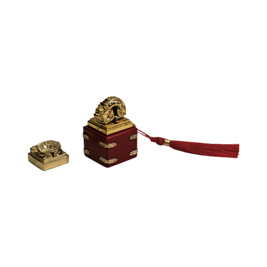 MU:DS MU:DS National Seal Keycap Keyring Gold (Set of 2)