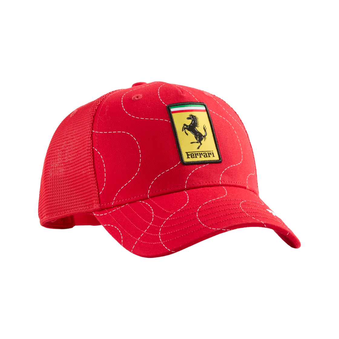 스쿠데리아 페라리 x 푸마 몬차 트러커 햇 로쏘 코르사(Scuderia Ferrari x Puma Monza Trucker Hat Rosso Corsa)