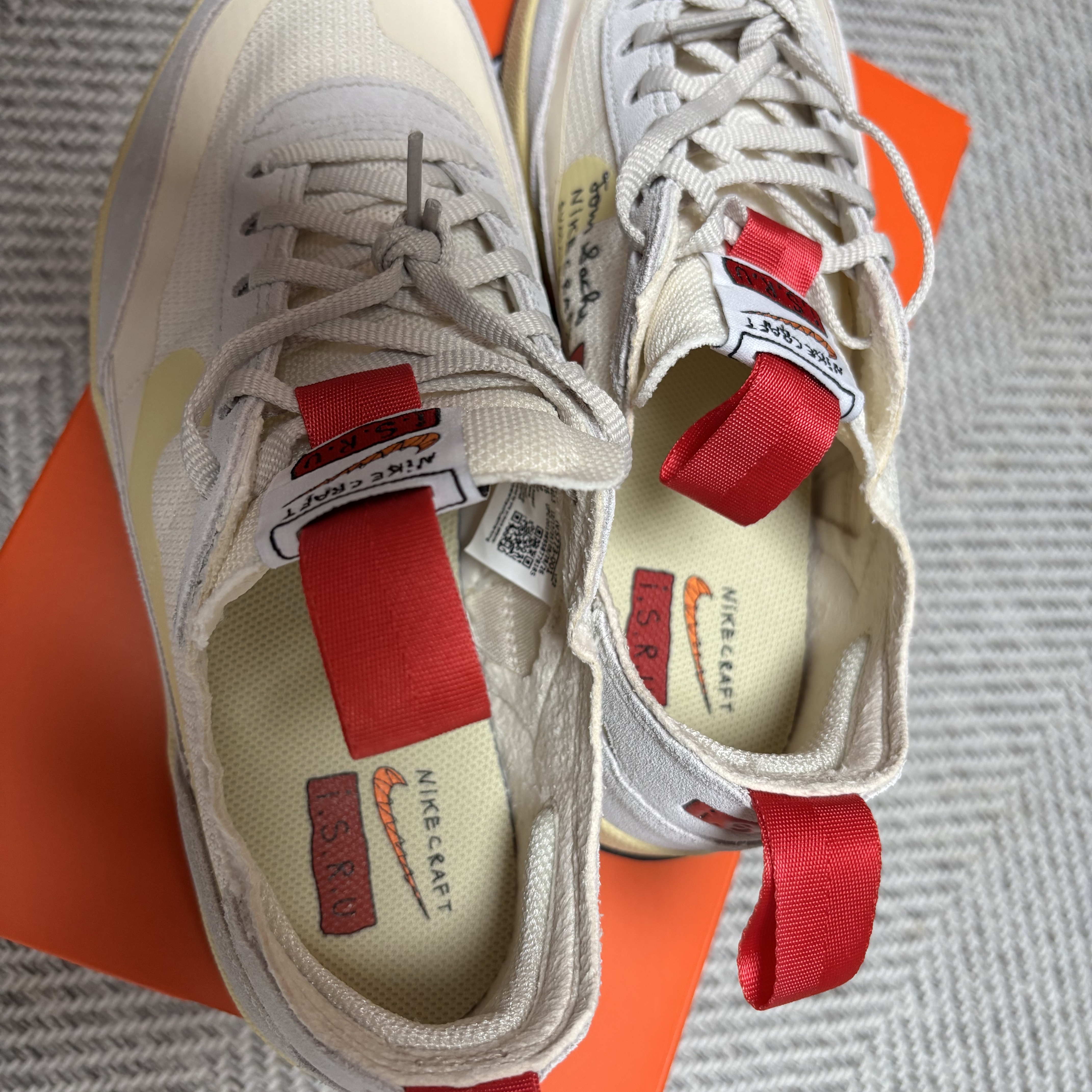 Nike x Tom Sachs General Purpose Shoe Grey Yellow 착용 스타일 - 3