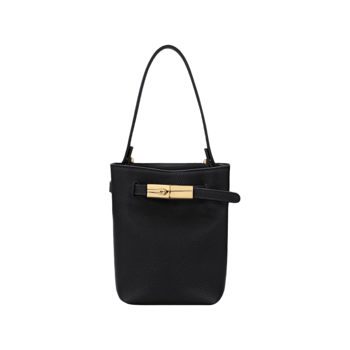10397HJH001 Longchamp Le Smart XS Bucket Bag Black