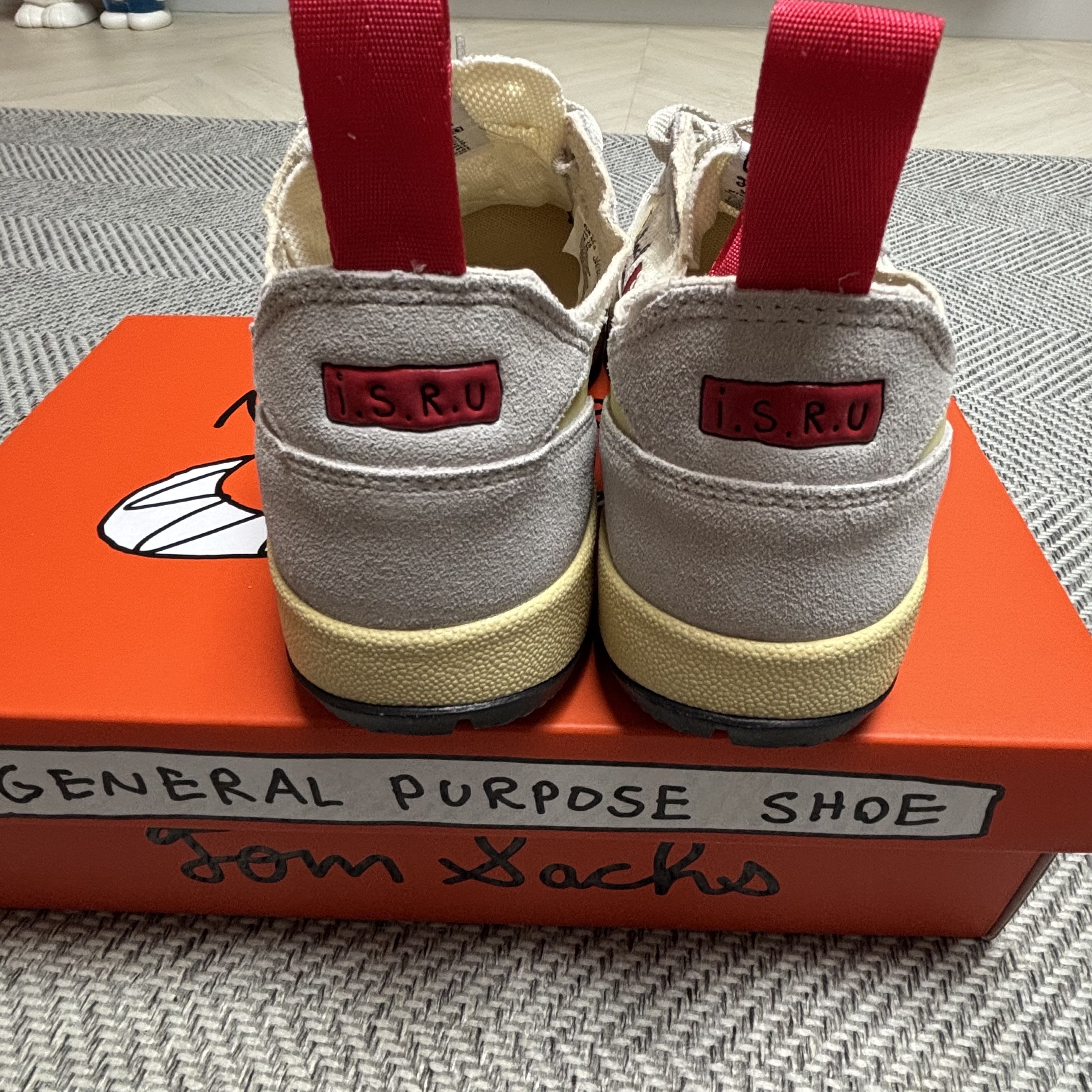 Nike x Tom Sachs General Purpose Shoe Grey Yellow 착용 스타일 - 4