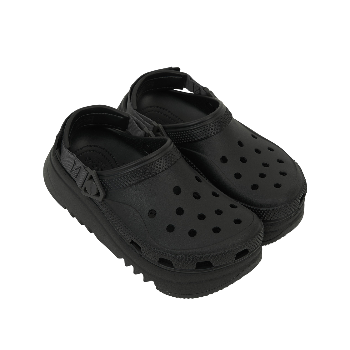 크록스 클래식 하이커엑스케이프 클로그 블랙(Crocs Classic HikerXscape Clog Black) - 4