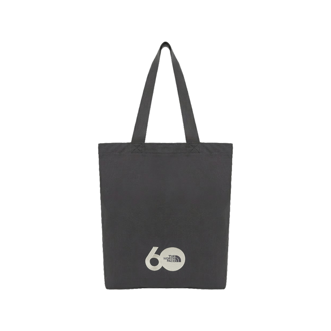 NHN2PS368A The North Face TNF 60th Anniversary Cotton Tote Dark Charcoal - 26SS