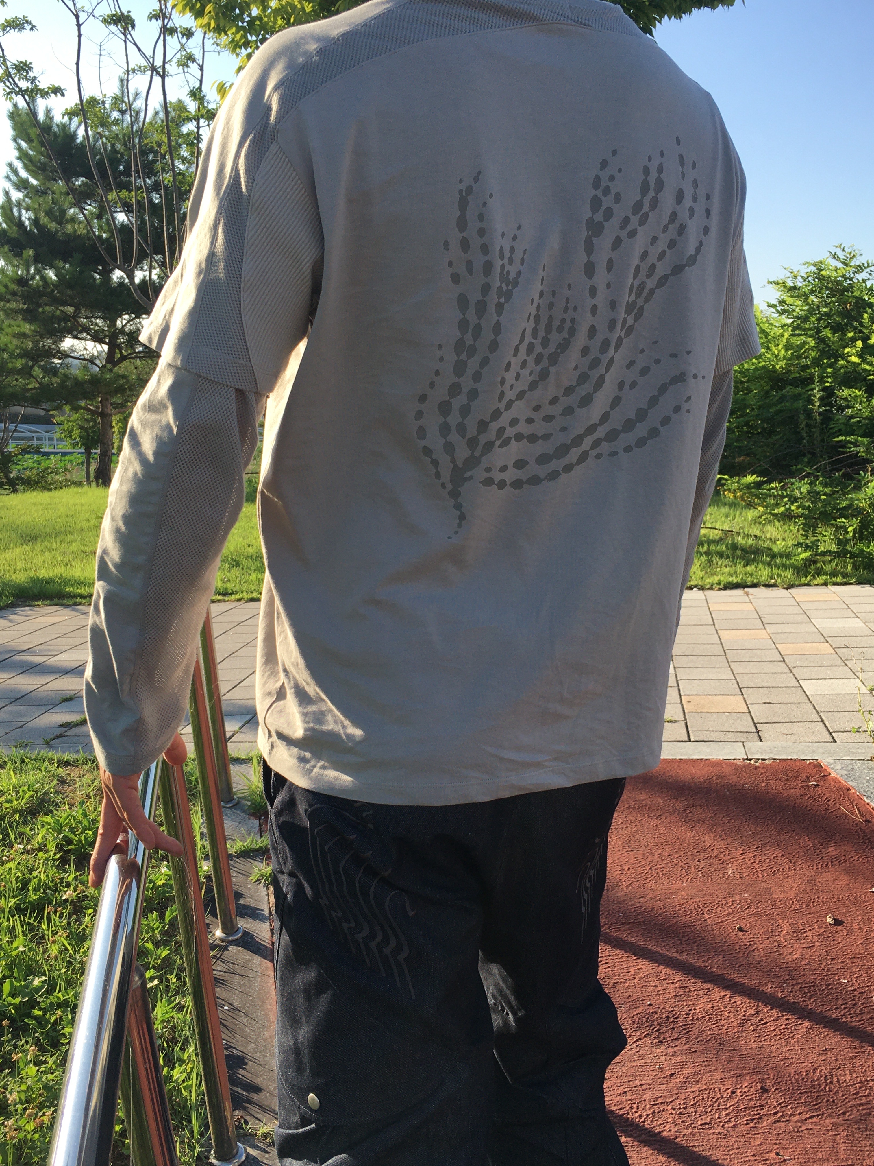 IGNOTA Core:14 Shell Cargo Pants Indigo, Nike Air Max Plus Triple Black 착용 스타일 - 2