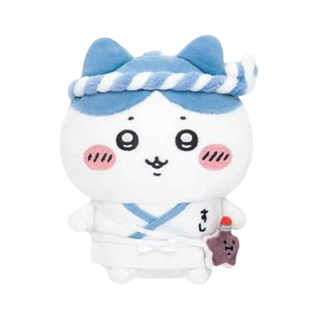 - Chiikawa Sushi Pop-Up Sushi Mini Plush Toy Hachiware