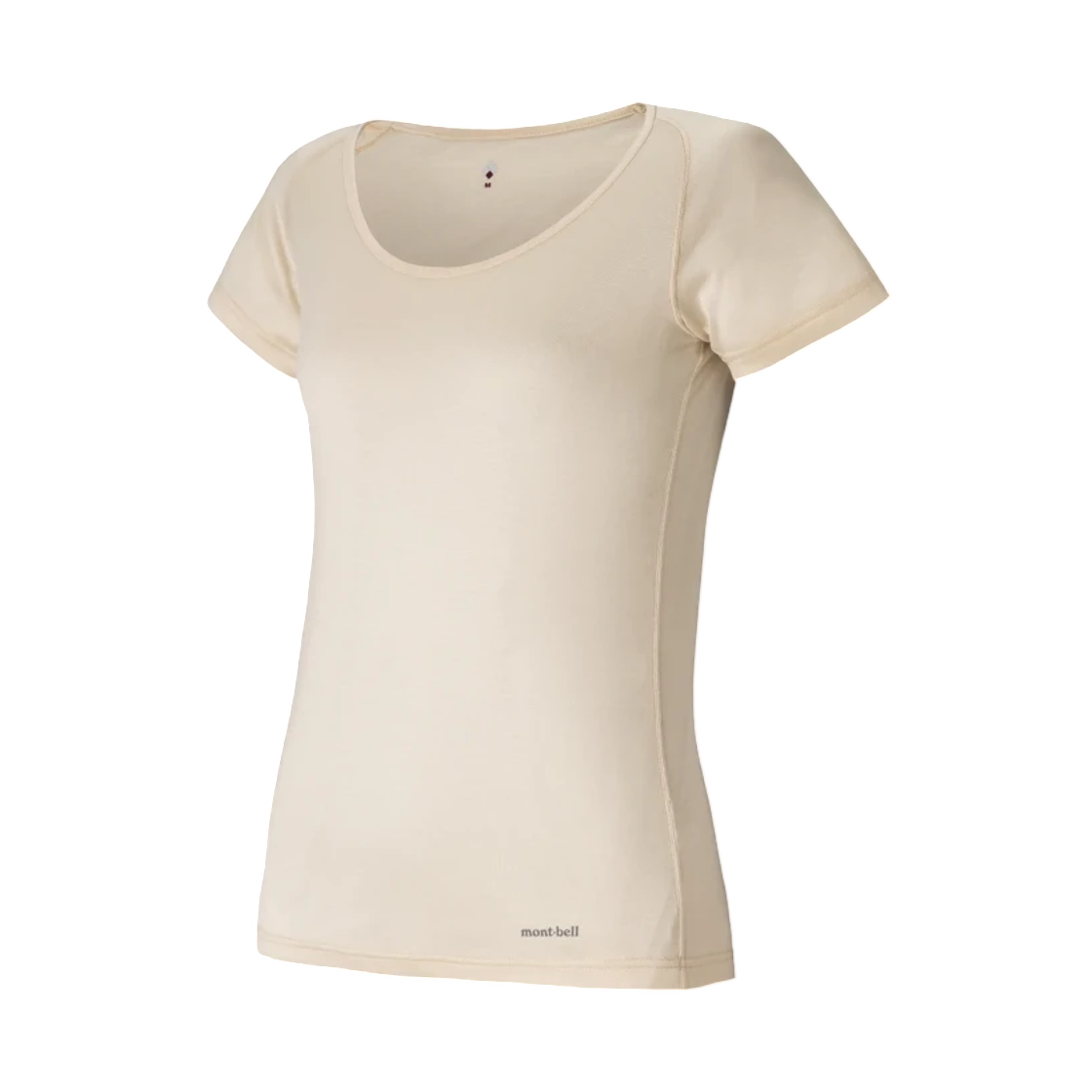 1107850 (W) Montbell Superior Silk U-Neck T-Shirt Ivory