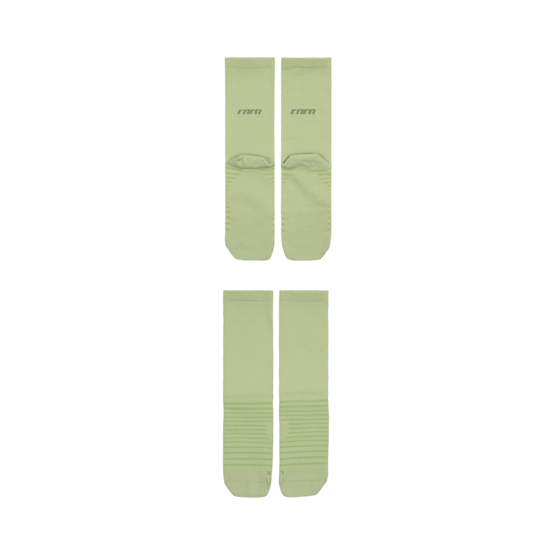 알엔알엔 마라톤 삭스 말차 그린(rnrn Marathon Socks Matcha Green)