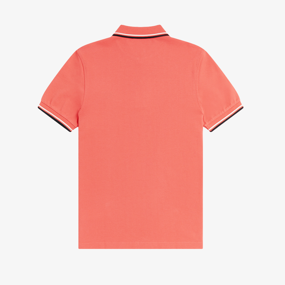 프레드페리 M3600 트윈 팁 프레드페리 셔츠 스트로베리크림 에크루 블랙(Fred Perry M3600 Twin Tipped Fred Perry Shirt Strawberry Cream Ecru Black) - 5