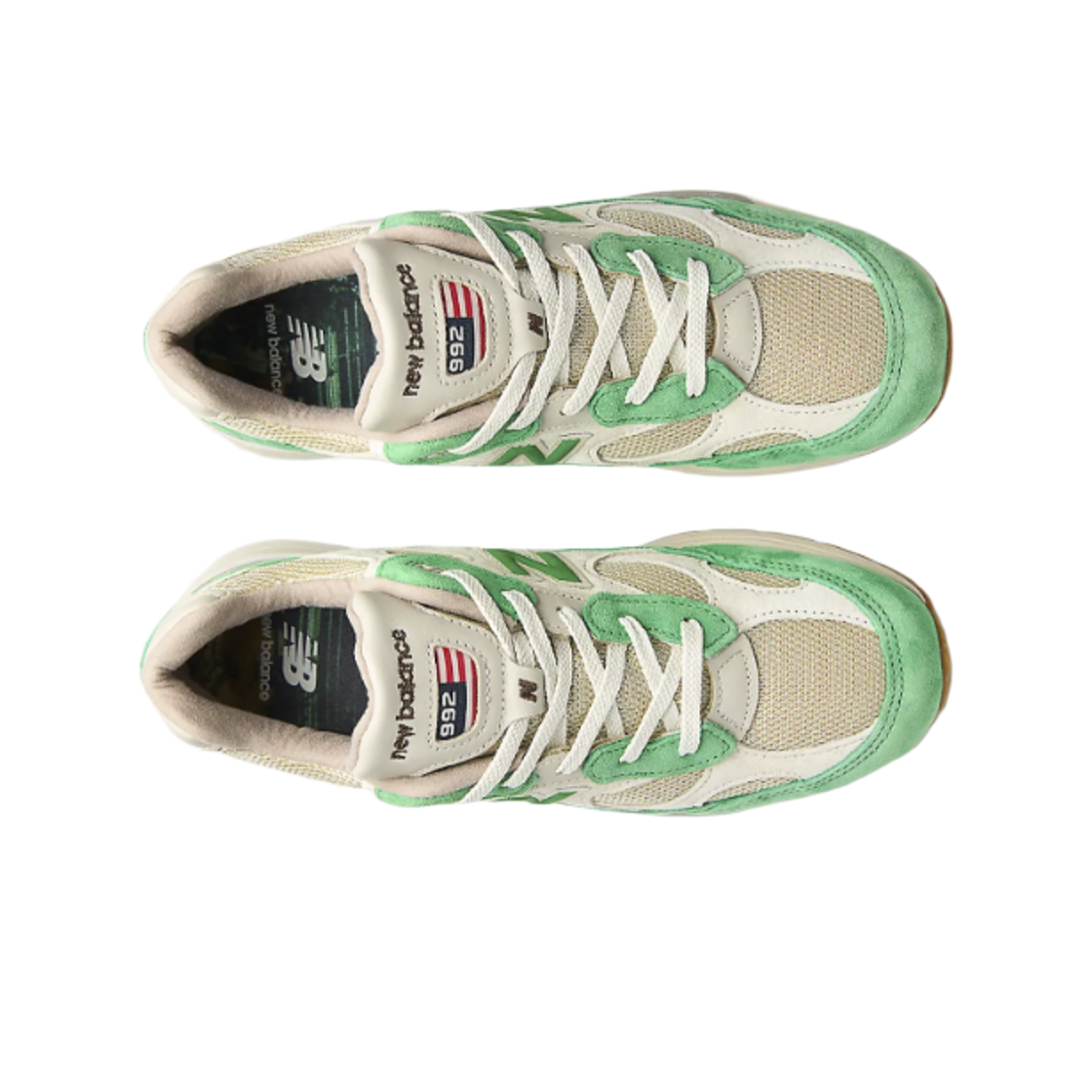 뉴발란스 x 에브리 나우 앤 덴 992 메이드 인 USA 민트 검 - D 스탠다드(New Balance x Every Now & Then 992 Made in USA Mint Gum - D Standard) - 2