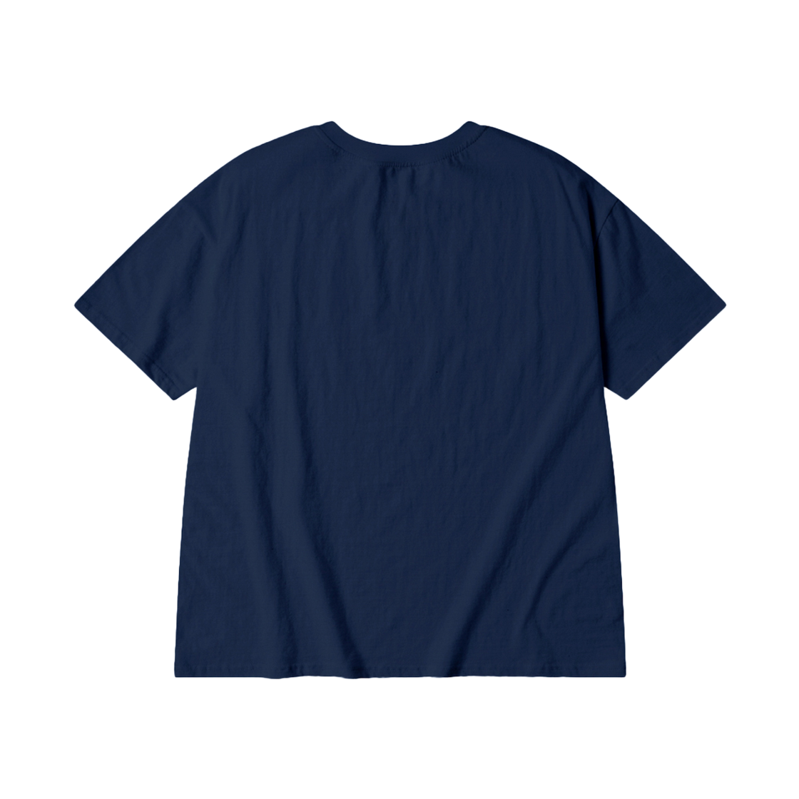 아모우 03 하프 티셔츠 네이비(AMOU 03 Half T-Shirts Navy) - 2