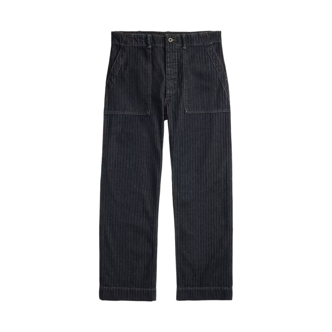 더블알엘 리미티드 에디션 인디고 헤링본 팬츠 린스(Double RL Limited Edition Indigo Herringbone Pants Rinse) - 1