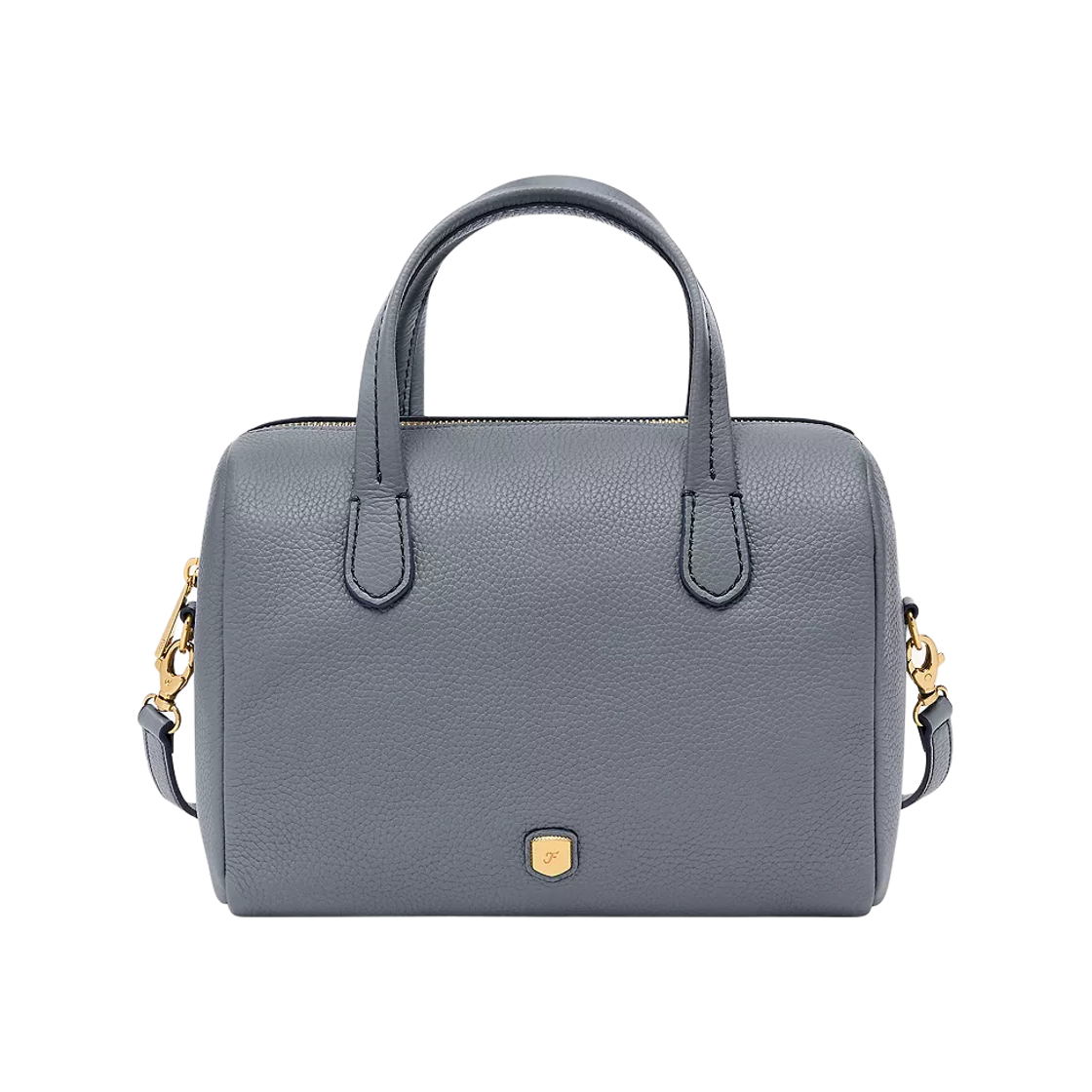 파슬 레이니 레더 사첼백 노스탤지어 블루(Fossil Lainey Leather Satchel Bag Nostalgia Blue) - 1