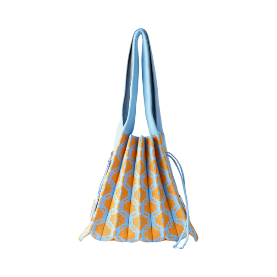뮷즈 x 조셉앤스테이시 이순신 전시 플리츠 가방 S 스카이 블루(MU:DS x Joseph & Stacey Admiral Yi Sun-sin Exhibition Pleats Bag S Sky Blue)