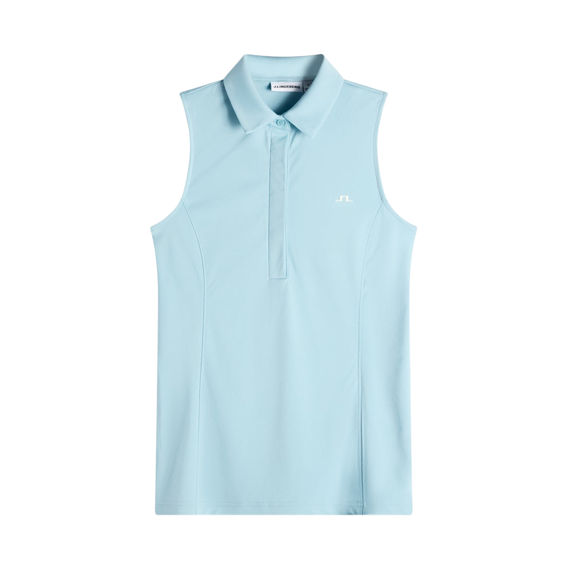GWJT14821-O127 (W) J.Lindeberg Dena Sleeveless Polo Forget Me Not