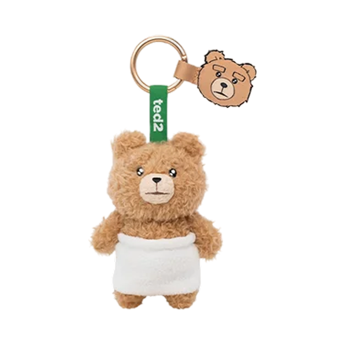 - Pop Mart Baby Ted Series Ted 2 Baby Ted Action Plush Pendant Bath Tower Ted (Opened Case)