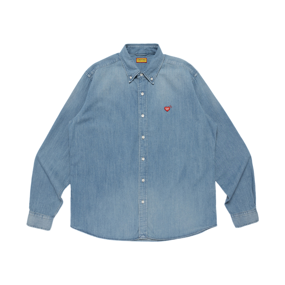 HM32SH012 Human Made Denim BD Shirt Indigo