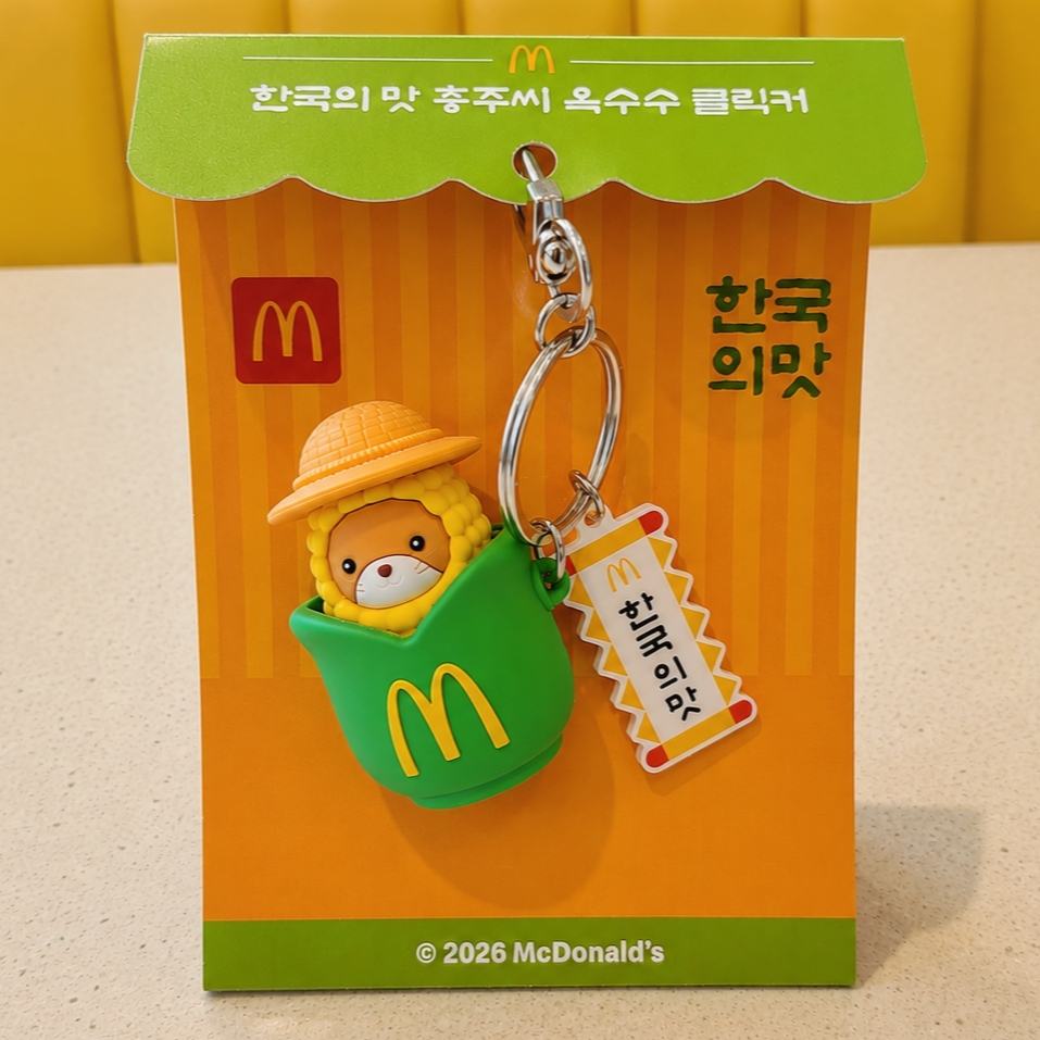 McDonald's Taste of Korea Mr.Chungju Corn Clicker 착용 스타일 - 2