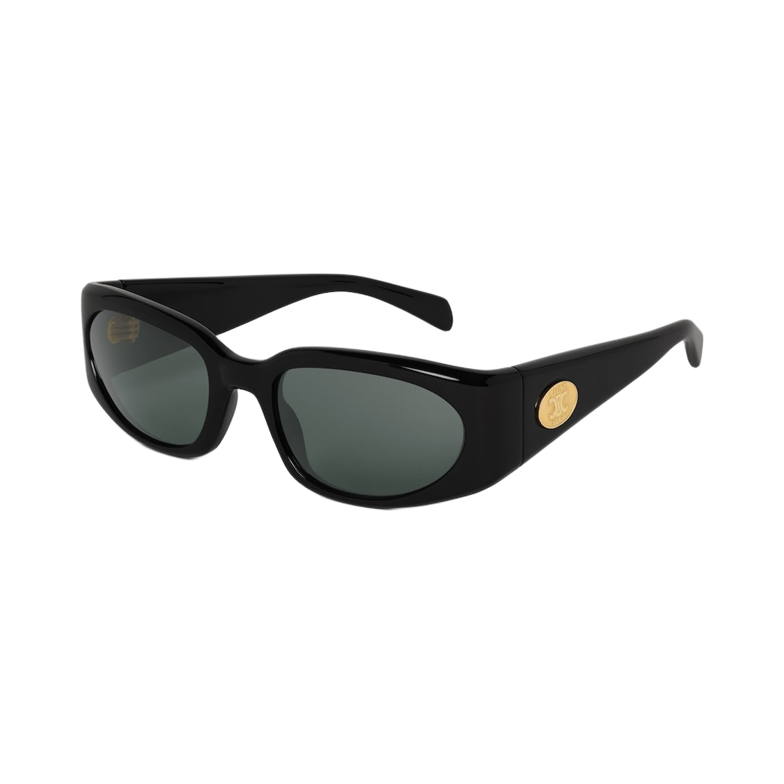(W) 셀린느 저니 선글라스 아세테이트 블랙((W) Celine Journey Sunglasses in Acetate Black) - 2
