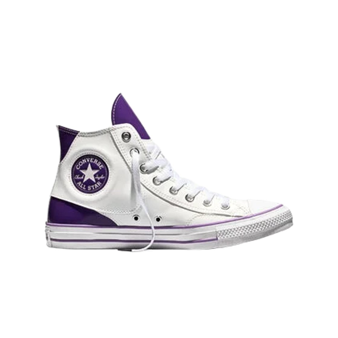 컨버스 x 드래곤 볼 Z 척 테일러 올 스타 프리저 루센트 화이트 틸란드시아 퍼플(Converse x Dragon Ball Z Chuck Taylor All Star Frieza Lucent White Tillandsia Purple) - 1