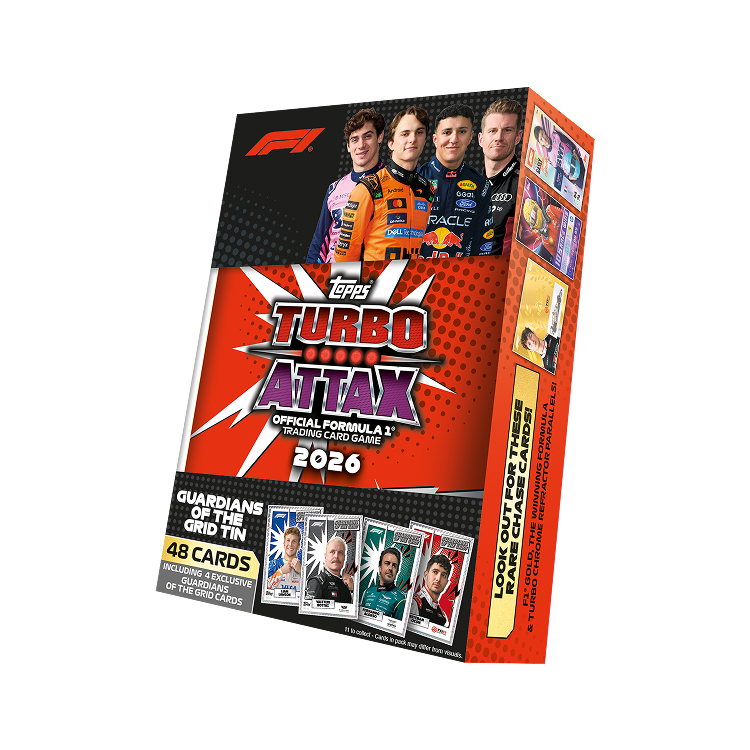 TA7-MD4-GUA 2026 Topps Turbo Attax F1® Mega Tin - Guardians of the Grid
