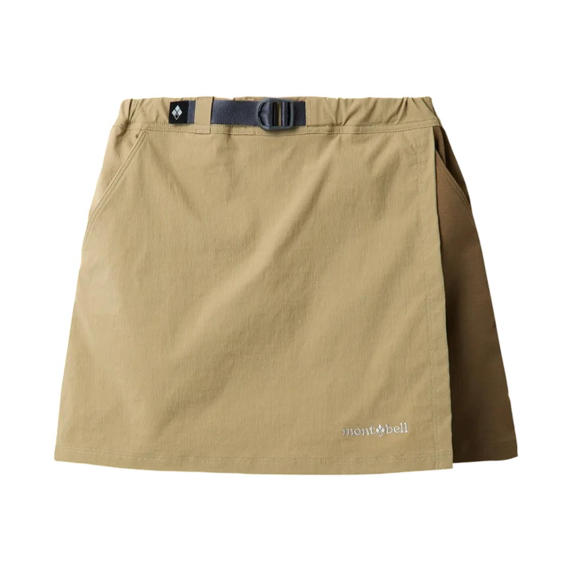 1105728 (Kids) Montbell Light O.D. Wrap Shorts Tan