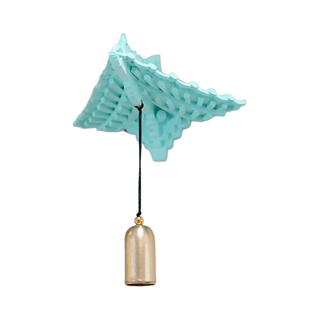 뮷즈 처마와 잡상 풍경 민트(MU:DS Eaves and Japsang Wind Chime Mint)