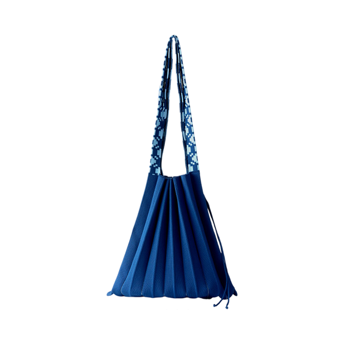 뮷즈 x 조셉앤스테이시 이순신 전시 플리츠 가방 M 네이비(MU:DS x Joseph & Stacey Admiral Yi Sun-sin Exhibition Pleats Bag M Navy)