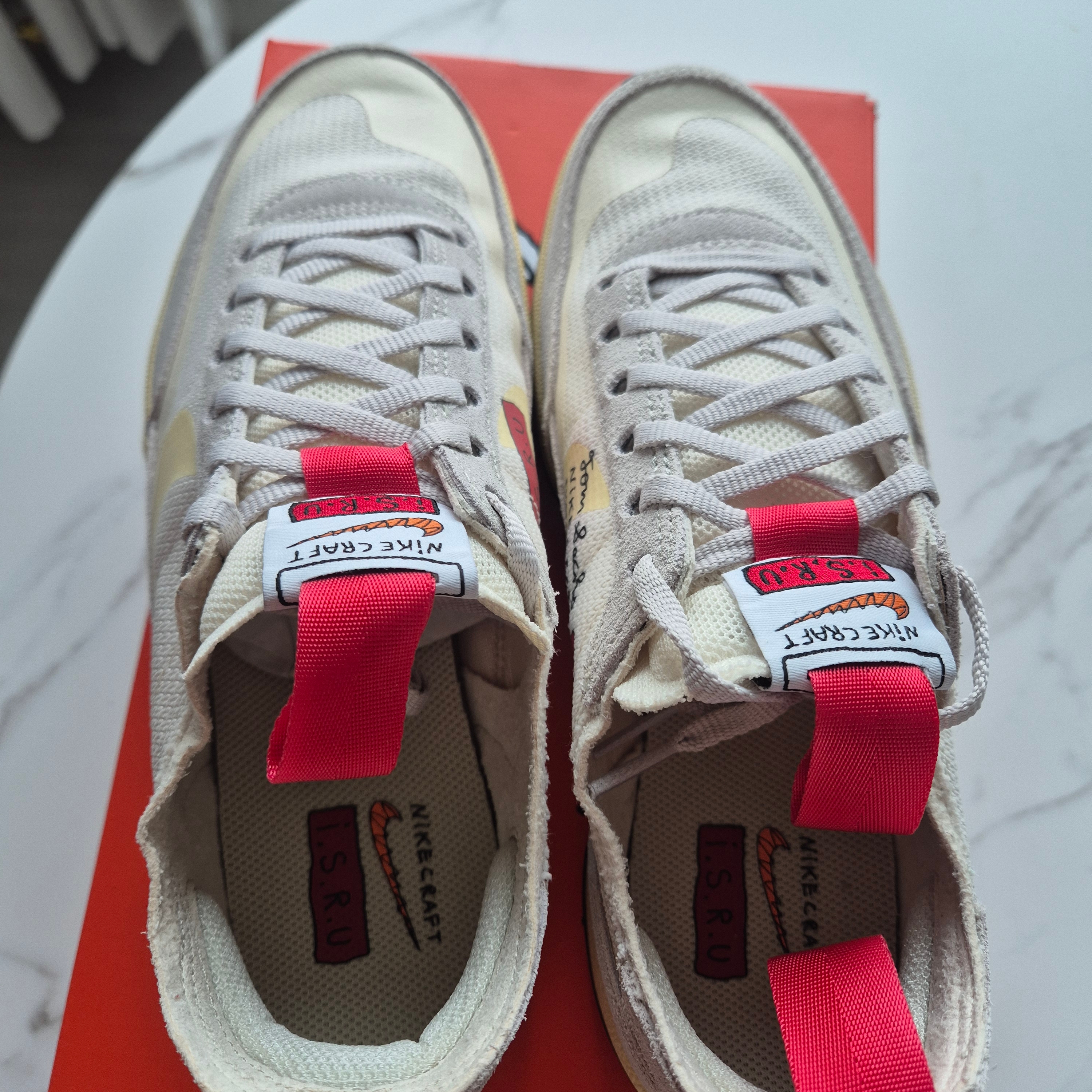 Nike x Tom Sachs General Purpose Shoe Grey Yellow 착용 스타일 - 4