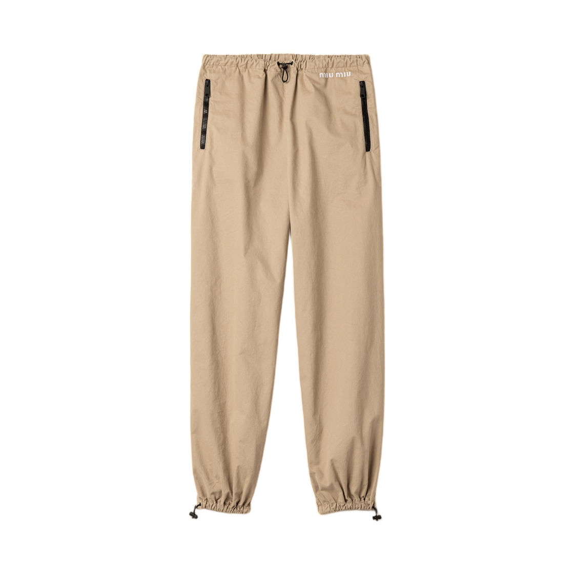 MP2044-19LW-F0065 (W) Miu Miu Washed Gabardine Trousers Cord
