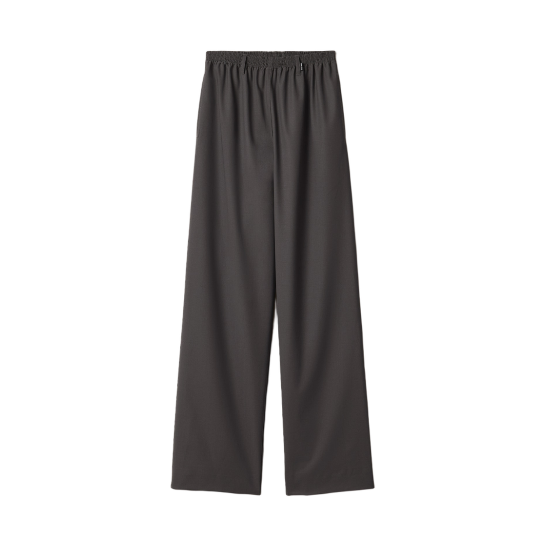 MP2047-17L4-F063H (W) Miu Miu Stretch Wool Pants Hematite