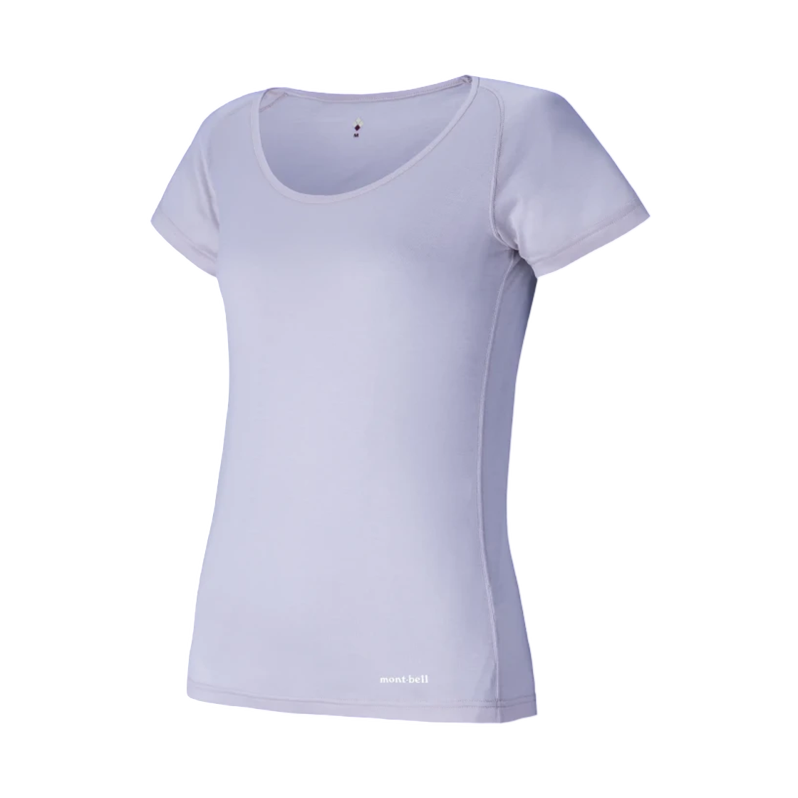 1107850 (W) Montbell Superior Silk U-Neck T-Shirt Blue