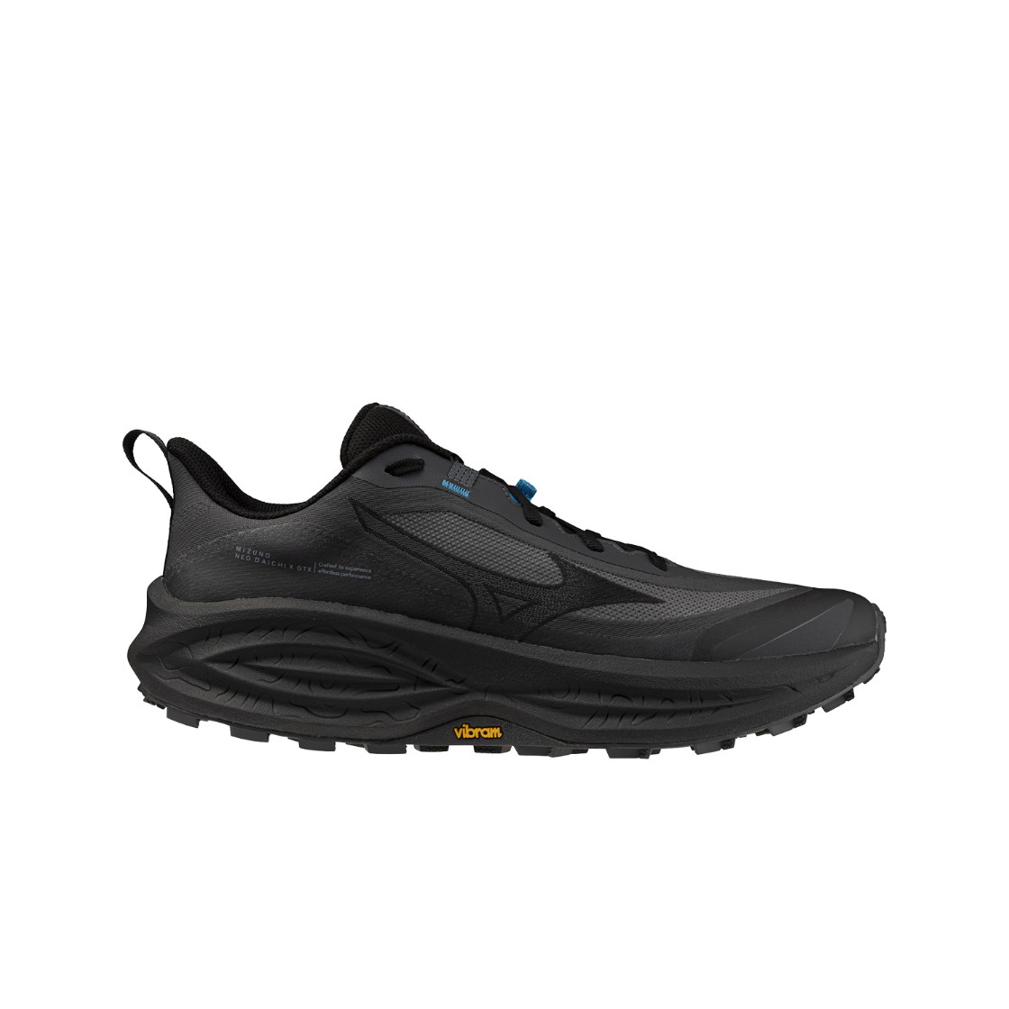 KM6DSOBMZ20BK Mizuno Neo Daichi 10 GTX Wide Black Oyster Black Blue Jewel - 26FW